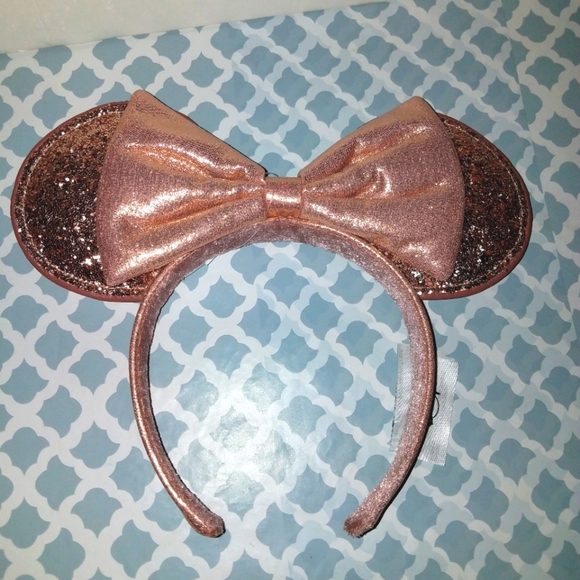 Disney Parks Minnie Mouse Ears Headband Adult NWT - Picture 1 of 7